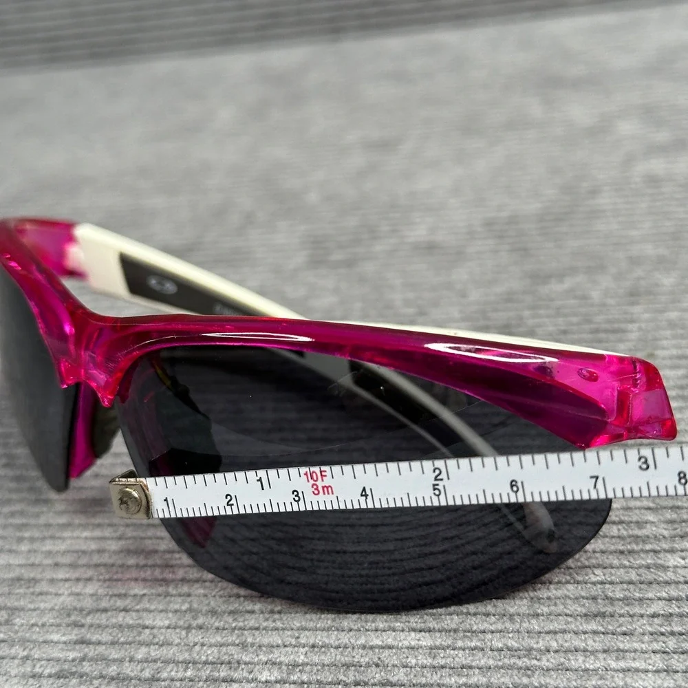 C9 by Champion‎ Sport Y2K Sunglasses Pink White Wraparound C90000743 Mens Womens